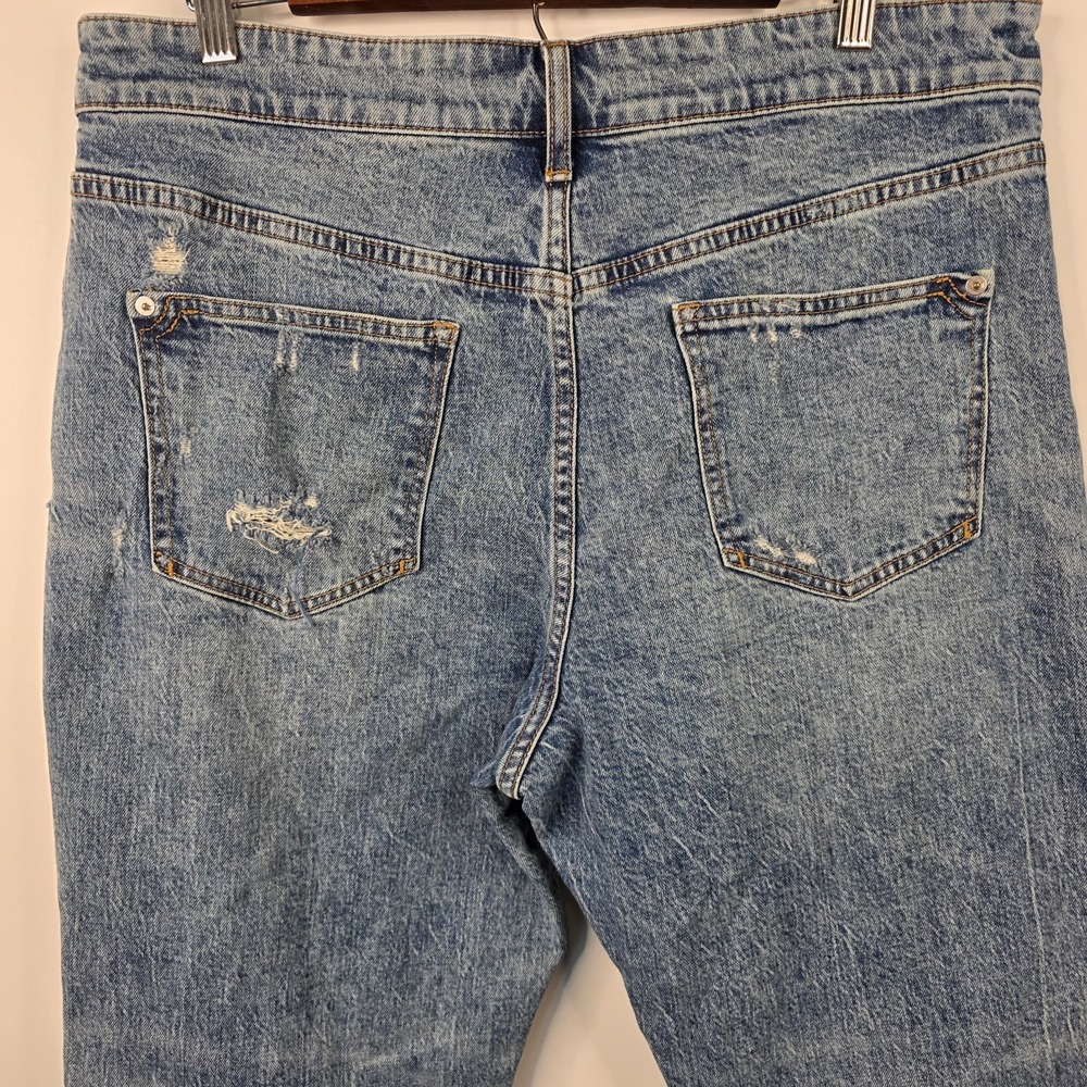 Pilcro Letterpress Anthropologie Women's Size 31 Distressed Denim Jeans Grunge - Picture 10 of 16